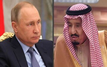 تاکید پوتین و ملک سلمان بر تقویت روابط روسیه و عربستان