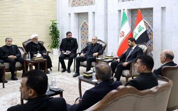 دیدار نخست وزیر عراق با رئیس جمهور ایران در نجف