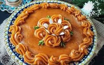 طرز تهیه حلوا عربی | این مدل حلوا خیلی خوشمزه س