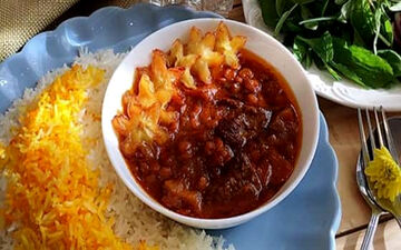 یه خورشت خوشمزه ایرانی آوردم | آموزش خورشت سیب!