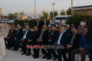 کلنگ زنی مجتمع فرهنگی ورزشی سرپل ذهاب توسط بانک شهر