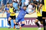نیمه نخست استقلال- الحسین بدون گل به پایان رسید/ سد محکم دروازه‌بان الحسین مانع گلزنی آبی پوشان شد