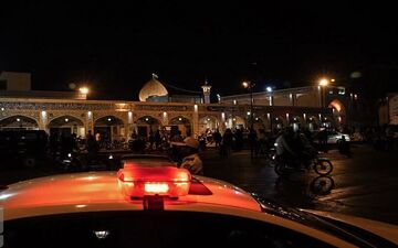 اولین ویدئو از لحظه ورود فرد تروریست به حرم شاهچراغ