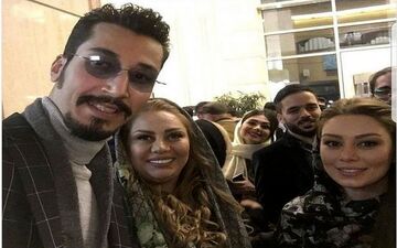 سلفی بهتاش به همراه سحر قریشی در یک مراسم (عکس)