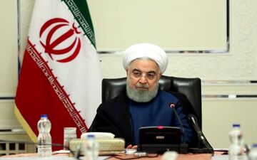 روحانی در جلسه هیات دولت:اینکه گفته می شود دولت رشد اقتصادی مثبت نداشته غلط است
