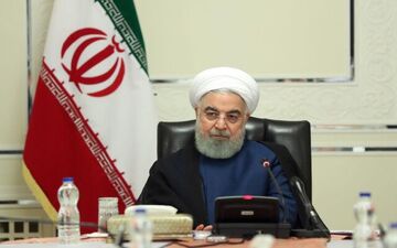 روحانی در جلسه هیات دولت:اینکه گفته می شود دولت رشد اقتصادی مثبت نداشته غلط است
