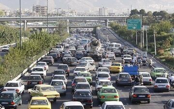 اعلام وضعیت ترافیک در معابر و بزرگراه‌های تهران	