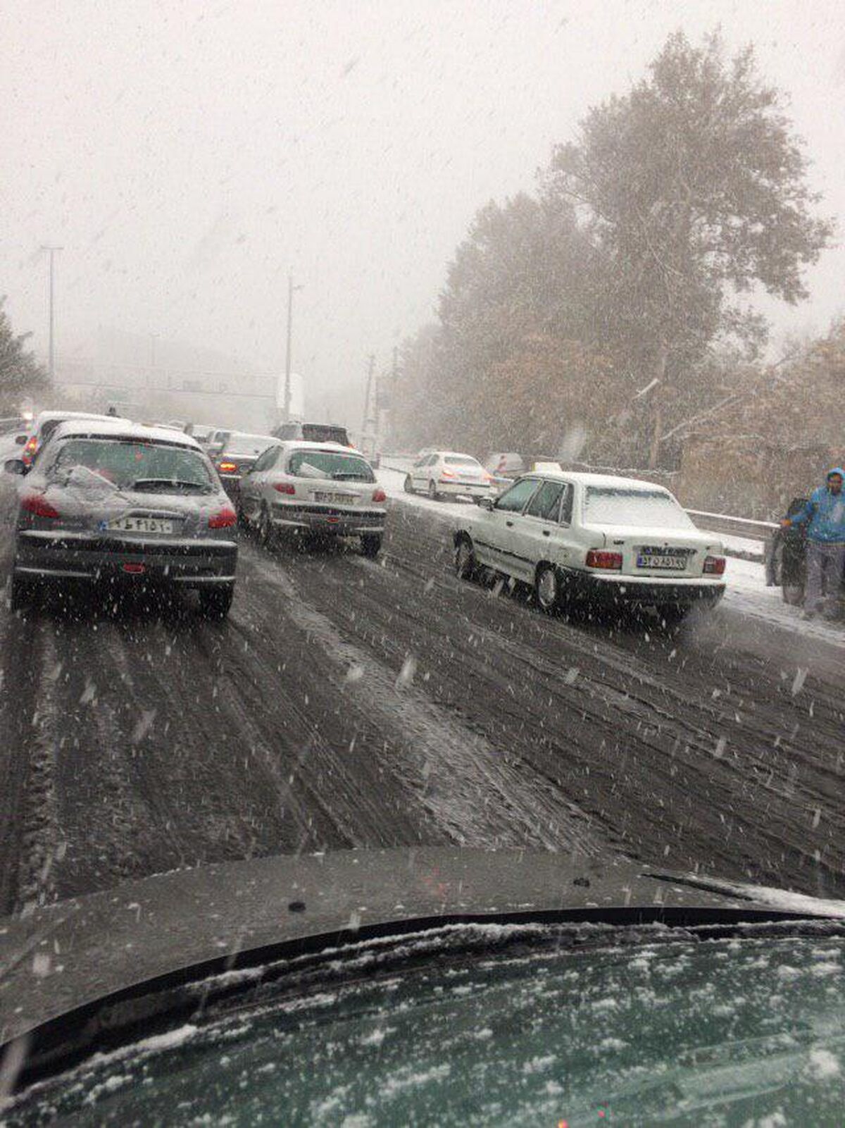 تداوم برف و باران در برخی مناطق کشور