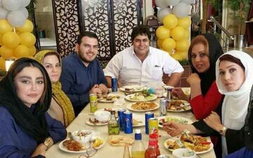 حضور بازیگران ایرانی در رستورانی در نجف عراق! + عکس