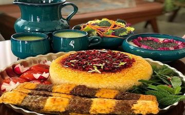 تا حالا کباب تابه ای دو رنگ درست کردی؟| بیا بهت یاد بدم چون خیلی جذابه!