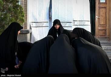  انتخابات ریاست جمهوری و شورای شهر - حرم عبدالعظیم حسنی(ع)  + تصاویر