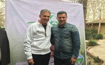 مهمان ویژه تمرین تیم ملی درترکیه