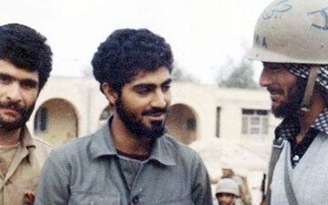 تصاویری از حضور حاج قاسم در کربلای ۴