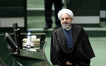 کنایه روحانی به نمایندگان مجلس در صحن علنی + فیلم 