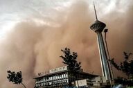 تهران در آستانه طوفان؛ باد شدید و گردوخاک در راه است