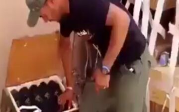 کشف محموله‌های کمکی آمریکا برای داعش +فیلم 