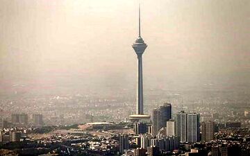 کیفیت هوای تهران در وضعیت «قرمز»

