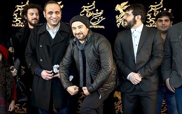 فیگور مجیدصالحی روی فرش قرمز!