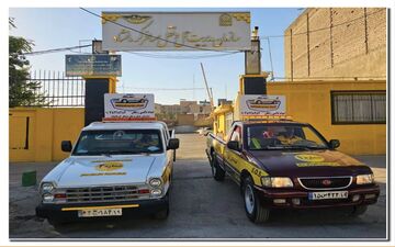 آغاز بکار امداد تاکسی رایگان در شهر کرمانشاه