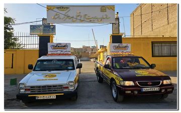 آغاز بکار امداد تاکسی رایگان در شهر کرمانشاه
