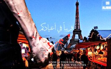 این بارداعش بابانوئل را تهدید کرد/عکس