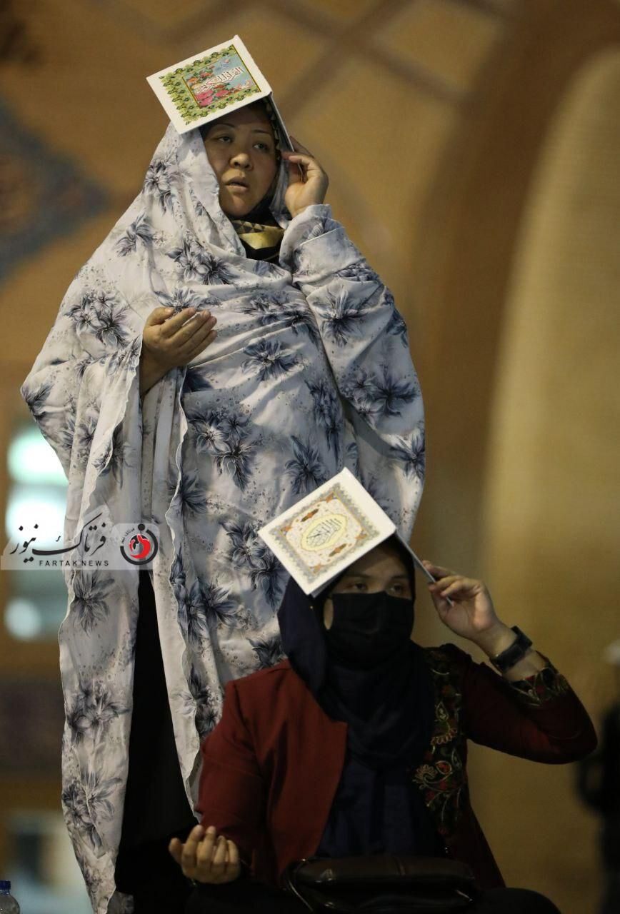 گزارش تصویری/ مراسم احیای شب 23 ماه مبارک رمضان در مصلی بزرگ تهران