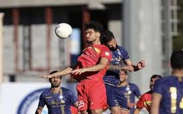 تساوی گل گهر و فولاد در نیمه اول