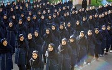 ویدئویی از مدرسه‌ دخترانه‌ای که توسط معصی علینژاد سانسور شد