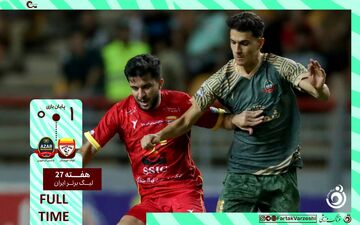 خلاصه بازی فولاد خوزستان 1 - شمس آذر قزوین 0 + ویدئو