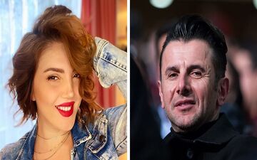 هم‌خوانی و رقص جالب امین حیایی با بازیگر ترک در پشت صحنه ساخت‌ ایران 3