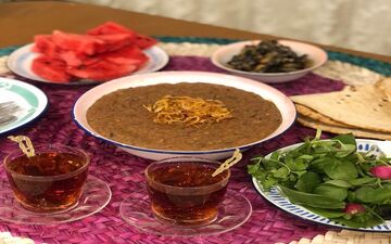 طرز تهیه این آش رو از دست نده|  آش گوشت بوشهری !