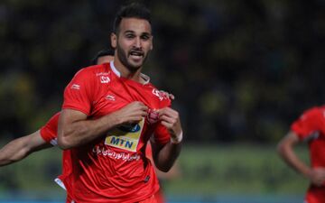 پرده برداری از شادی گل جالب پرسپولیسی ها