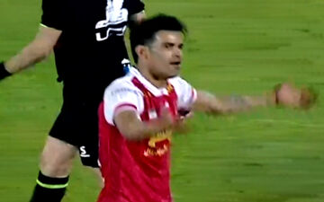 گل چهارم پرسپولیس به آلومینیوم | فیلم