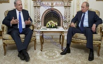 دیدار و گفت وگوی نتانیاهو و پوتین درباره ایران
