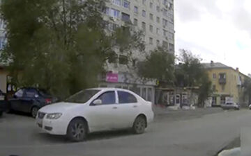 راننده خوش شانس از حادثه گریخت + فیلم