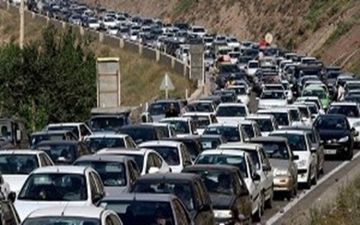 ترافیک ۳۵ کیلومتری در محور شمال-جنوب
