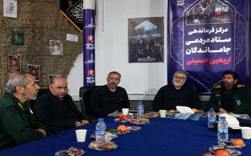 معتمدیان از ستاد مردمی جاماندگان اربعین در پایگاه بسیج مسجد مهدیه شوش بازدید کرد