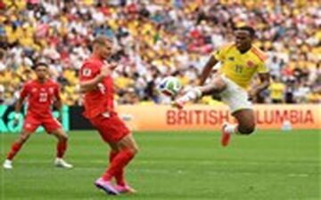 جدال تیم‌های سوئیس و کلمبیا به وقت‌های اضافه کشیده شد