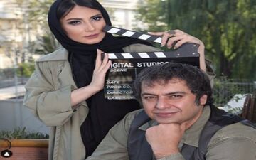 آقای کارگردان در کنار همسر بازیگرش | عکس