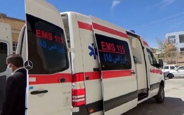 انتقال اضطراری ۱۱ زائر حادثه دیده عراق به مرز مهران برای ادامه درمان در ایران