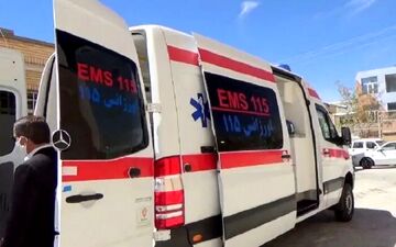 انتقال اضطراری ۱۱ زائر حادثه دیده عراق به مرز مهران برای ادامه درمان در ایران