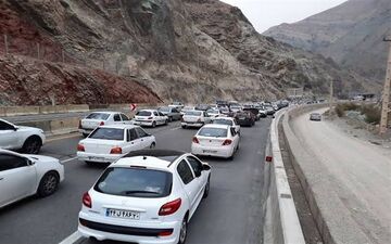 ترافیک پرحجم در جاده‌های «کندوان، هراز و سوادکوه»