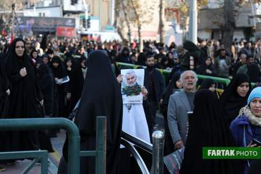 راهپیمایی وداع با سردار سلیمانی