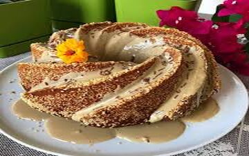 طرز تهیه کیک ارده و کنجد | تغذیه سالم برای مدرسه