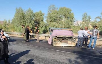 مرگ مادر و کودک تفتی در حادثه آتش سوزی