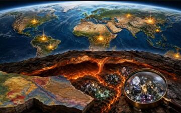  نقشه‌ای تازه از گنجینه‌های پنهان زمین؛ کشف مناطق دارای ذخایر میلیارد دلاری عناصر نادر