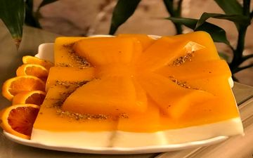 محلبی پرتقال | طرز تهیه این دسر فوق العاده و جدید رو یاد بگیر!