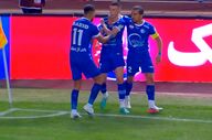 گل اول استقلال به پرسپولیس با ضربه آسانی + ویدیو