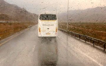 هواشناسی| بارش باران در جاده های دو استان کشور

