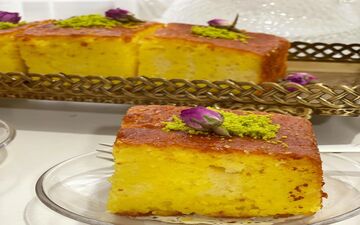 طرز تهیه  کیک زعفرانی | اینجوری خیلی عالی میشه!